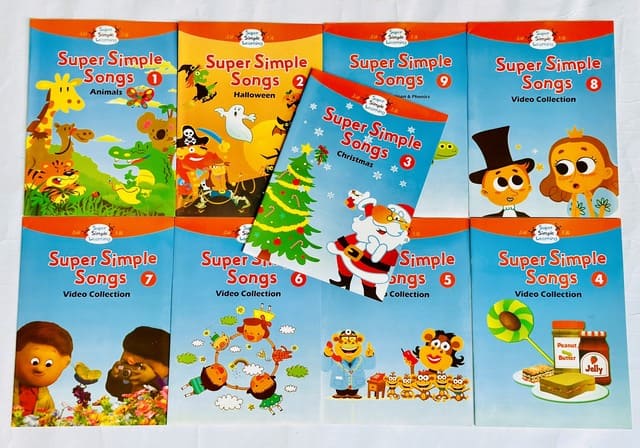 Super Simple Song nhập khẩu 9 quyển