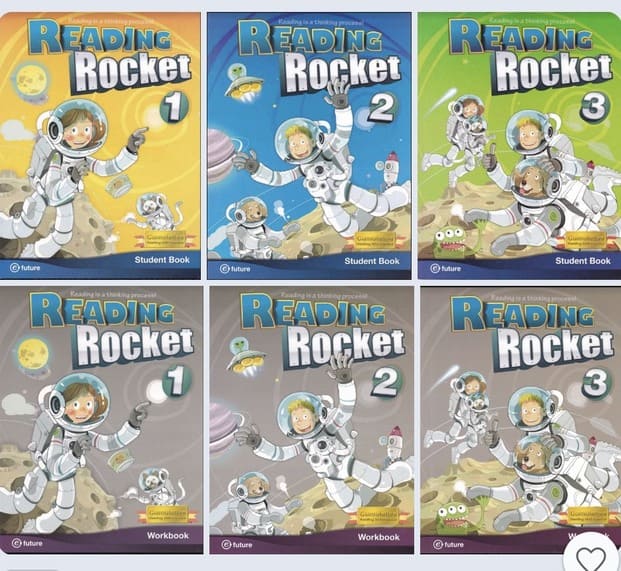 Reading Rocket 3 Level ( Sách học + sách bài tập)