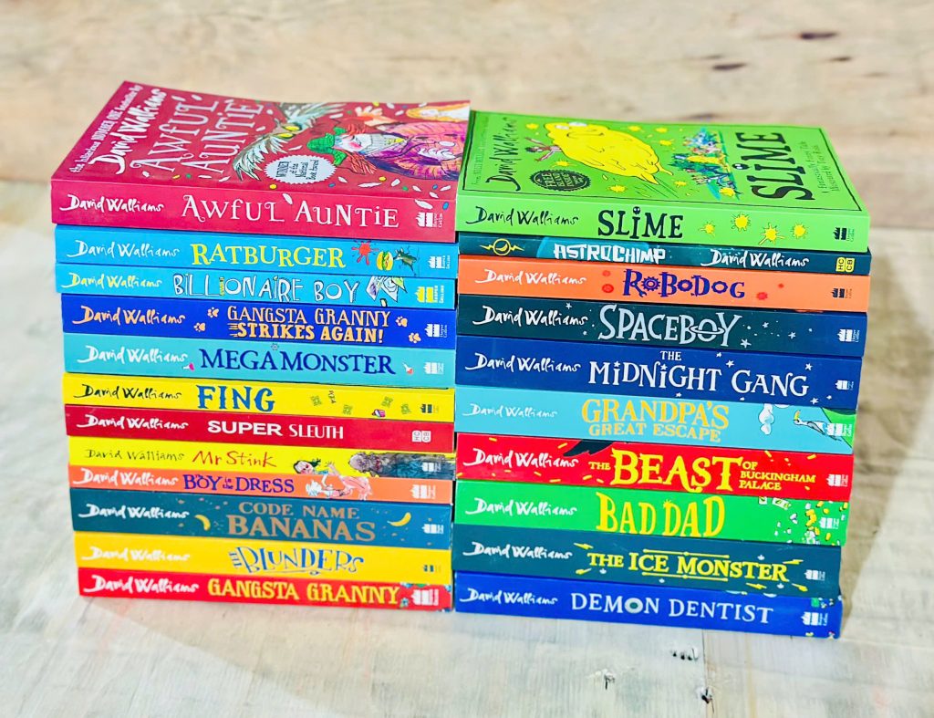 Bộ truyện 22 cuốn David Walliams - Sách Nhập Khẩu